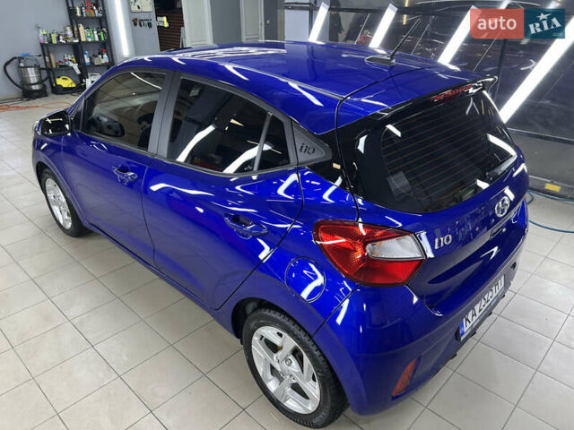 Синий Хендай и10, объемом двигателя 1.2 л и пробегом 33 тыс. км за 14800 $, фото 15 на Automoto.ua