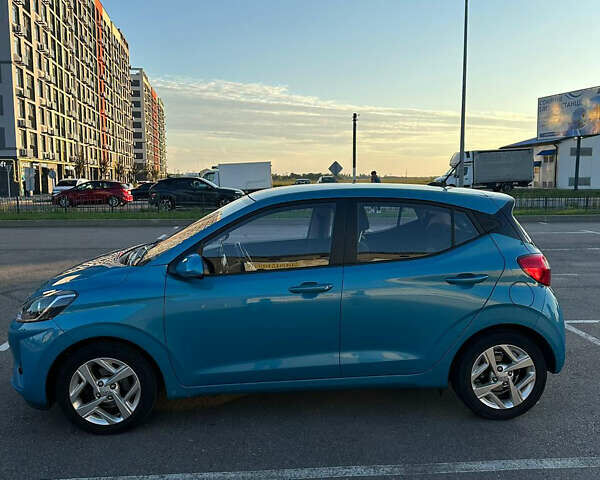 Синий Хендай и10, объемом двигателя 1.2 л и пробегом 32 тыс. км за 14750 $, фото 10 на Automoto.ua