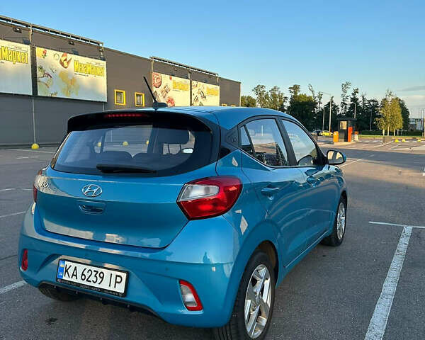 Синий Хендай и10, объемом двигателя 1.2 л и пробегом 32 тыс. км за 14750 $, фото 11 на Automoto.ua