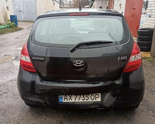 Чорний Хендай і20, об'ємом двигуна 1.2 л та пробігом 190 тис. км за 3999 $, фото 10 на Automoto.ua