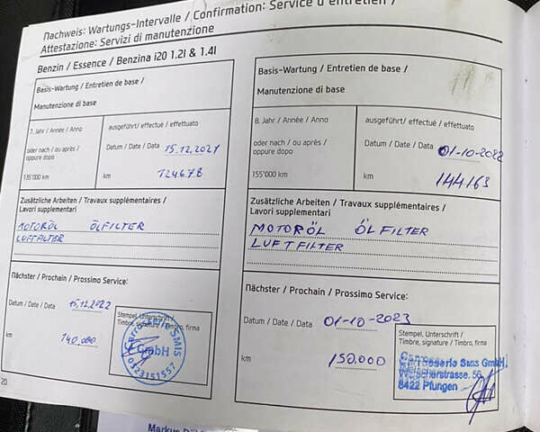 Чорний Хендай і20, об'ємом двигуна 1.4 л та пробігом 179 тис. км за 8000 $, фото 44 на Automoto.ua
