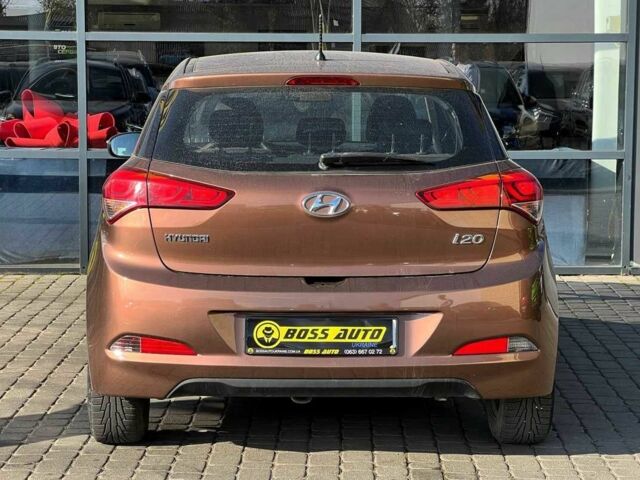 Коричневий Хендай і20, об'ємом двигуна 1.2 л та пробігом 67 тис. км за 9700 $, фото 5 на Automoto.ua