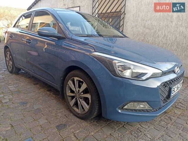 Синий Хендай и20, объемом двигателя 1.12 л и пробегом 125 тыс. км за 8200 $, фото 1 на Automoto.ua