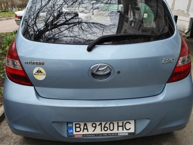 Синий Хендай и20, объемом двигателя 1.4 л и пробегом 120 тыс. км за 4786 $, фото 1 на Automoto.ua