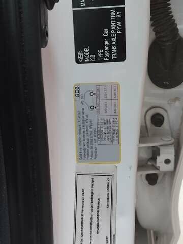 Белый Хендай i30, объемом двигателя 1.58 л и пробегом 219 тыс. км за 8500 $, фото 17 на Automoto.ua
