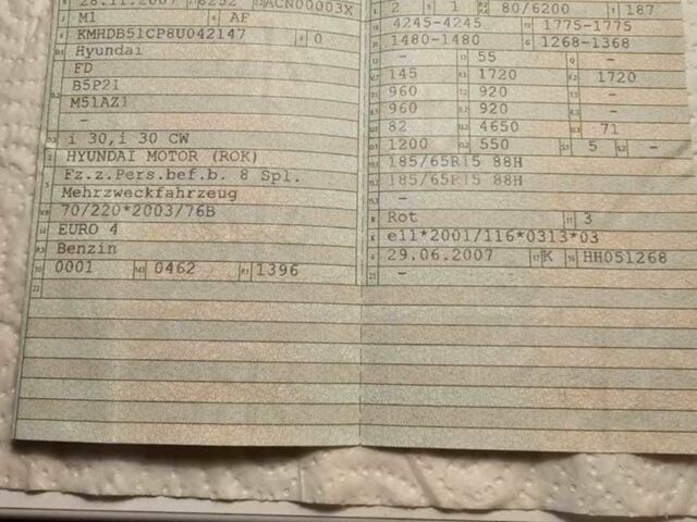 Красный Хендай i30, объемом двигателя 1.4 л и пробегом 197 тыс. км за 4041 $, фото 9 на Automoto.ua