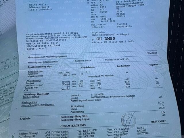 Сірий Хендай i30, об'ємом двигуна 1.6 л та пробігом 201 тис. км за 6100 $, фото 39 на Automoto.ua