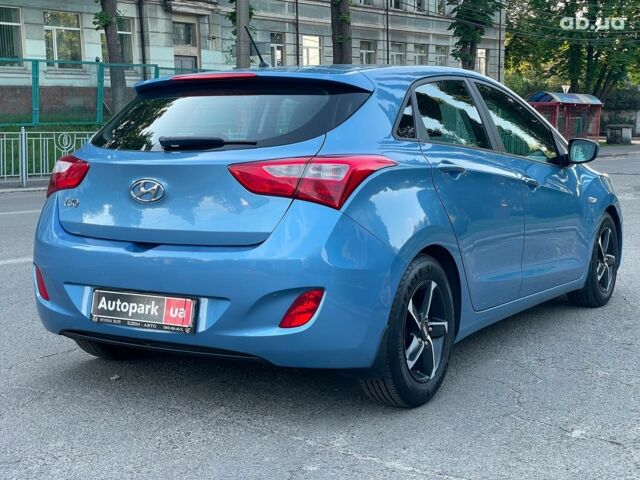 Синий Хендай i30, объемом двигателя 1.4 л и пробегом 178 тыс. км за 7690 $, фото 6 на Automoto.ua