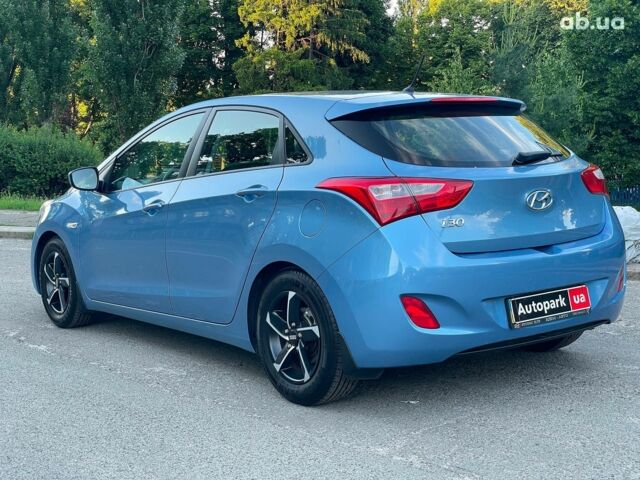 Синий Хендай i30, объемом двигателя 1.4 л и пробегом 178 тыс. км за 7690 $, фото 8 на Automoto.ua