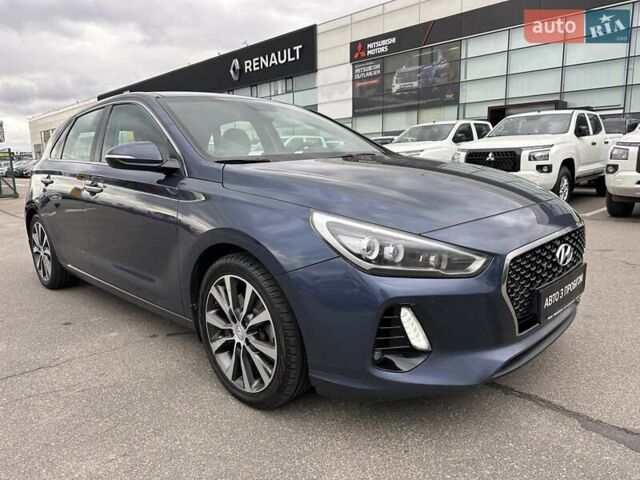 Хендай i30 2017 в Киеве на Automoto.ua Синий Хендай i30, объемом двигателя 1.59 л и пробегом 183 тыс. км за 14300 $, фото 1 на Automoto.ua