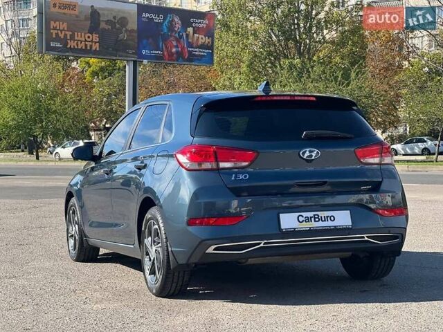 Хендай i30 2024 в Одессе на Automoto.ua Синий Хендай i30, объемом двигателя 1.5 л и пробегом 27 тыс. км за 18800 $, фото 7 на Automoto.ua