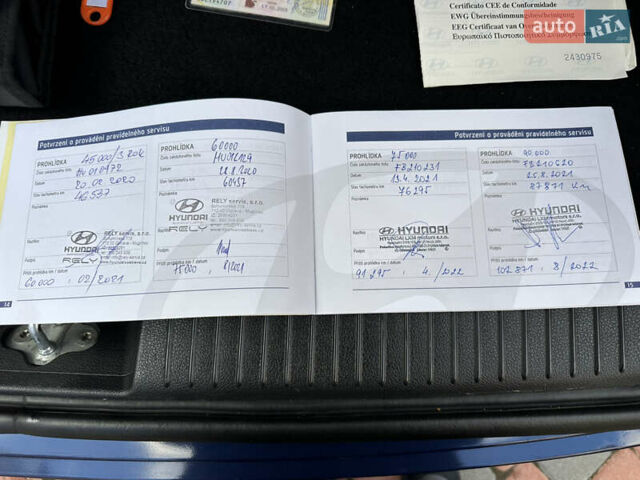 Синий Хендай i30, объемом двигателя 1.4 л и пробегом 205 тыс. км за 10950 $, фото 195 на Automoto.ua