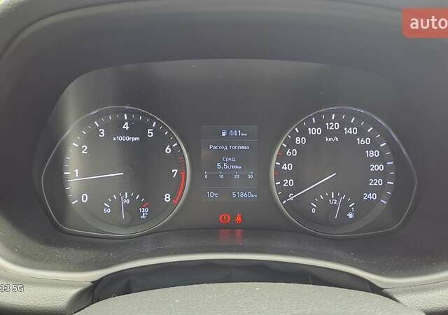 Синий Хендай i30, объемом двигателя 1.5 л и пробегом 58 тыс. км за 14500 $, фото 7 на Automoto.ua