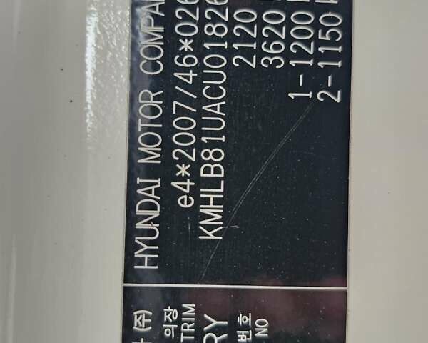 Белый Хендай и40, объемом двигателя 1.69 л и пробегом 245 тыс. км за 6999 $, фото 8 на Automoto.ua