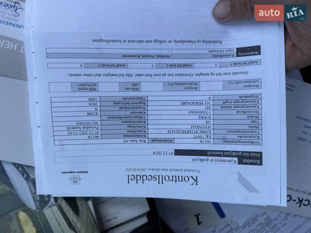 Білий Хендай Ioniq, об'ємом двигуна 0 л та пробігом 77 тис. км за 12799 $, фото 23 на Automoto.ua