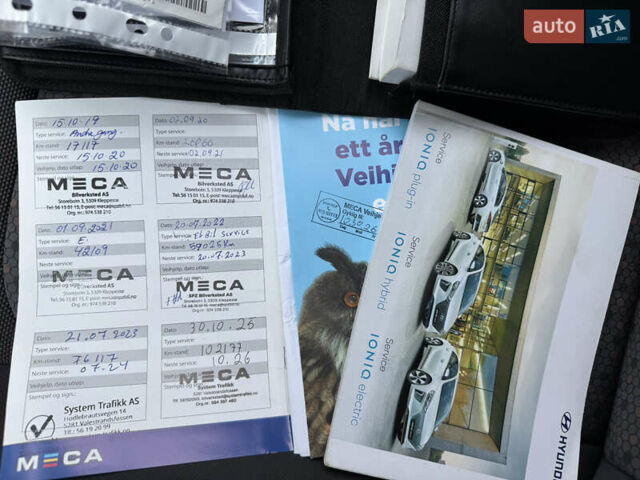 Білий Хендай Ioniq, об'ємом двигуна 0 л та пробігом 102 тис. км за 12200 $, фото 20 на Automoto.ua