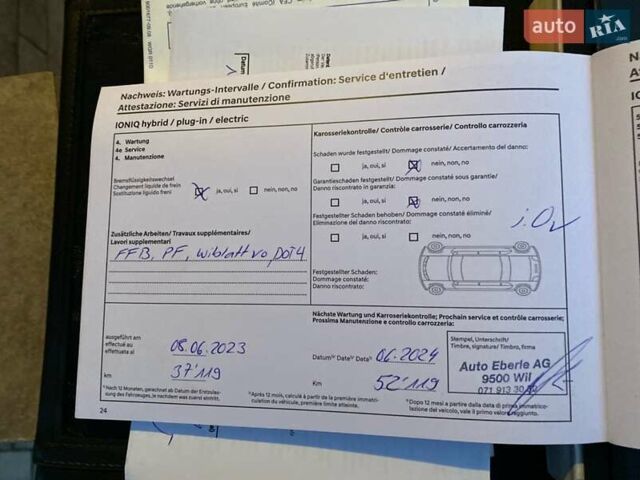 Белый Хендай Ioniq, объемом двигателя 0 л и пробегом 62 тыс. км за 12990 $, фото 36 на Automoto.ua