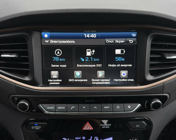 Черный Хендай Ioniq, объемом двигателя 0 л и пробегом 134 тыс. км за 13200 $, фото 51 на Automoto.ua