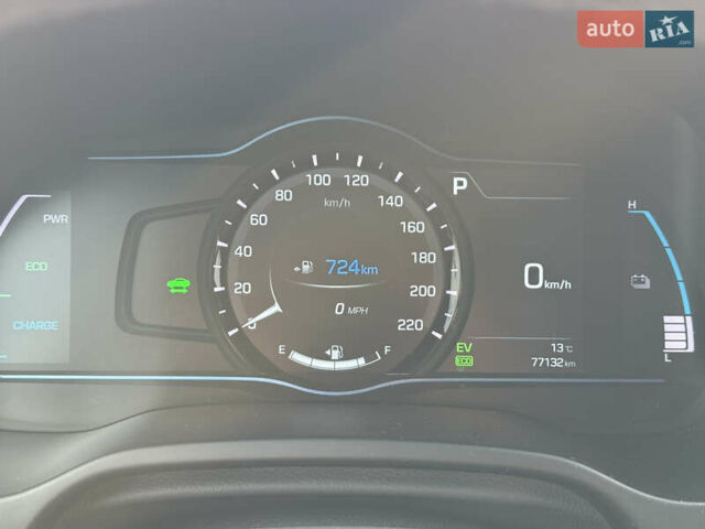 Черный Хендай Ioniq, объемом двигателя 1.6 л и пробегом 77 тыс. км за 15900 $, фото 44 на Automoto.ua