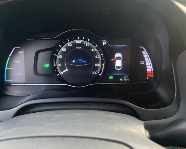 Черный Хендай Ioniq, объемом двигателя 0 л и пробегом 73 тыс. км за 12999 $, фото 14 на Automoto.ua