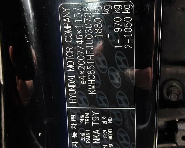 Черный Хендай Ioniq, объемом двигателя 0 л и пробегом 141 тыс. км за 11999 $, фото 3 на Automoto.ua