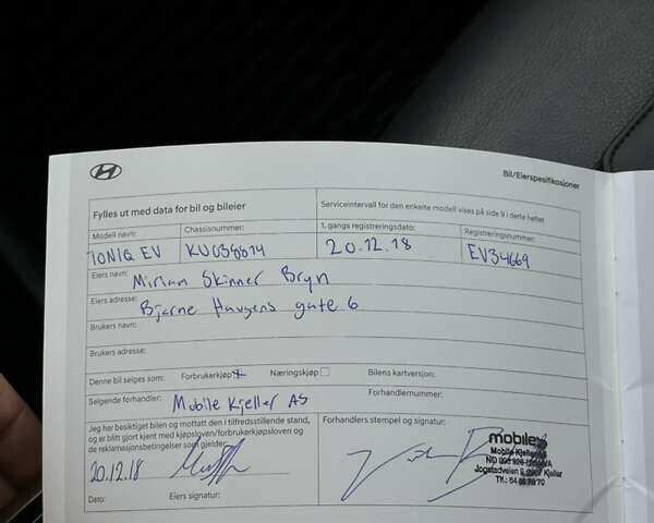 Черный Хендай Ioniq, объемом двигателя 0 л и пробегом 134 тыс. км за 13200 $, фото 64 на Automoto.ua