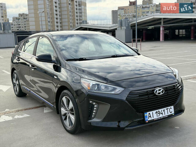 Черный Хендай Ioniq, объемом двигателя 1.6 л и пробегом 77 тыс. км за 15900 $, фото 16 на Automoto.ua