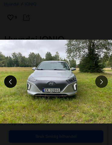 Серый Хендай Ioniq, объемом двигателя 0 л и пробегом 150 тыс. км за 12490 $, фото 53 на Automoto.ua