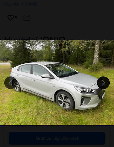 Сірий Хендай Ioniq, об'ємом двигуна 0 л та пробігом 149 тис. км за 12750 $, фото 69 на Automoto.ua