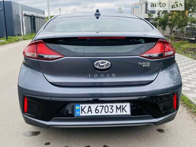 Серый Хендай Ioniq, объемом двигателя 1.58 л и пробегом 103 тыс. км за 15500 $, фото 9 на Automoto.ua