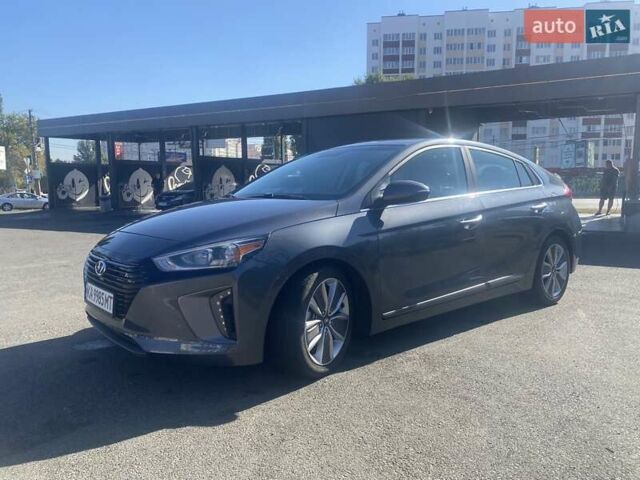 Серый Хендай Ioniq, объемом двигателя 1.58 л и пробегом 99 тыс. км за 17900 $, фото 10 на Automoto.ua