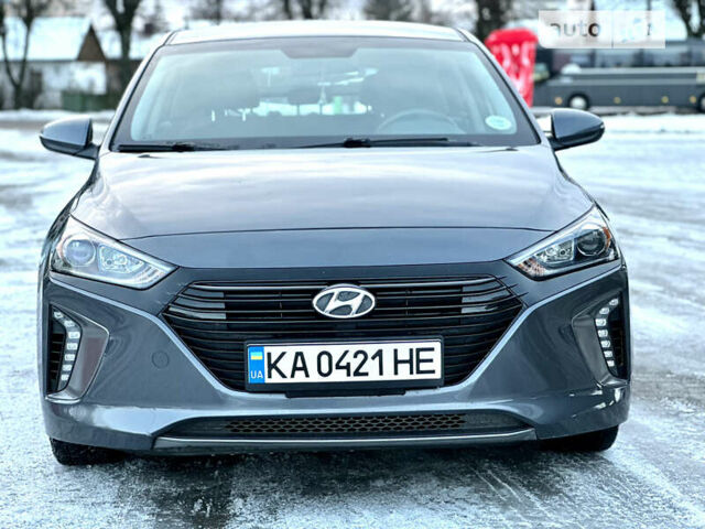 Сірий Хендай Ioniq, об'ємом двигуна 1.6 л та пробігом 60 тис. км за 19300 $, фото 9 на Automoto.ua