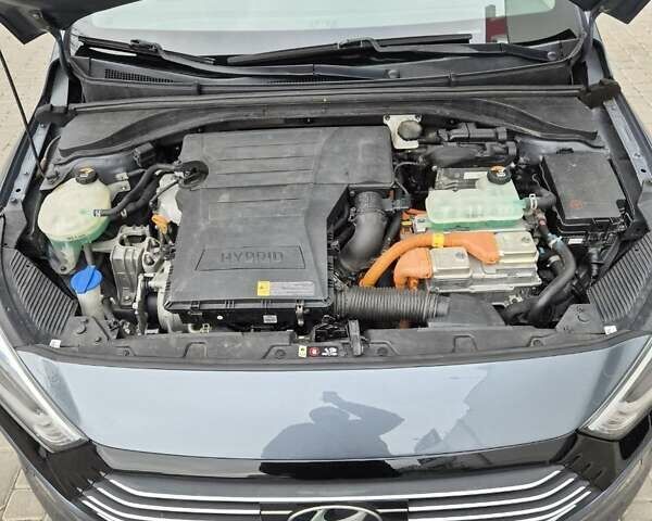Сірий Хендай Ioniq, об'ємом двигуна 1.58 л та пробігом 36 тис. км за 15300 $, фото 15 на Automoto.ua