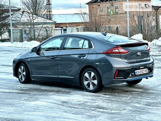 Серый Хендай Ioniq, объемом двигателя 1.6 л и пробегом 60 тыс. км за 19300 $, фото 33 на Automoto.ua