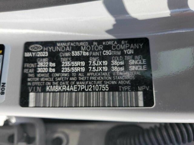 Серый Хендай Ioniq, объемом двигателя 0 л и пробегом 41 тыс. км за 9200 $, фото 11 на Automoto.ua