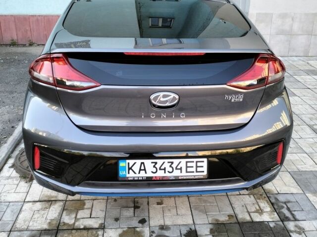 Сірий Хендай Ioniq, об'ємом двигуна 1.6 л та пробігом 165 тис. км за 12500 $, фото 12 на Automoto.ua