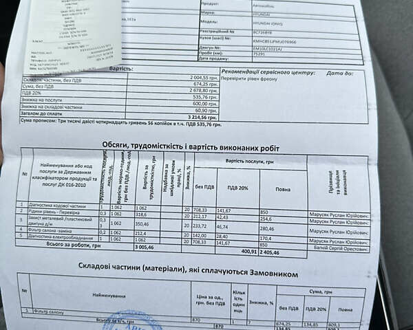 Серый Хендай Ioniq, объемом двигателя 0 л и пробегом 80 тыс. км за 17999 $, фото 36 на Automoto.ua