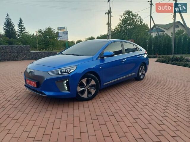 Синий Хендай Ioniq, объемом двигателя 0 л и пробегом 84 тыс. км за 12950 $, фото 49 на Automoto.ua