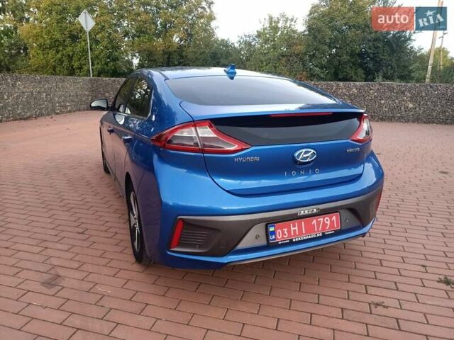 Синий Хендай Ioniq, объемом двигателя 0 л и пробегом 84 тыс. км за 12950 $, фото 35 на Automoto.ua