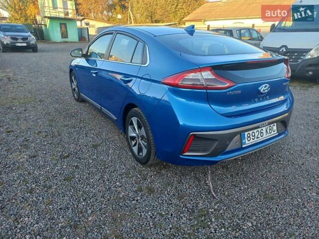 Синий Хендай Ioniq, объемом двигателя 0 л и пробегом 142 тыс. км за 10600 $, фото 11 на Automoto.ua