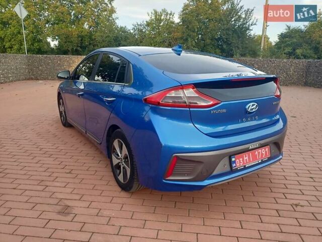 Синий Хендай Ioniq, объемом двигателя 0 л и пробегом 84 тыс. км за 12950 $, фото 36 на Automoto.ua