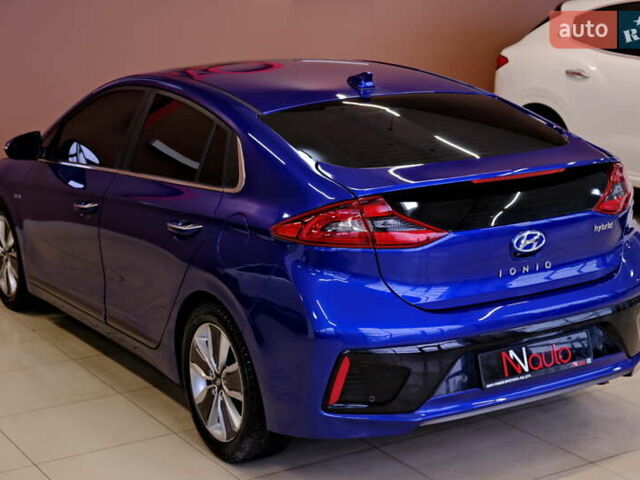 Синий Хендай Ioniq, объемом двигателя 1.58 л и пробегом 93 тыс. км за 11900 $, фото 14 на Automoto.ua