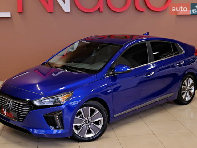 Синий Хендай Ioniq, объемом двигателя 1.58 л и пробегом 93 тыс. км за 11900 $, фото 8 на Automoto.ua