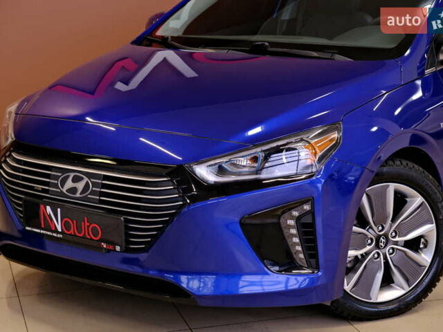 Синий Хендай Ioniq, объемом двигателя 1.58 л и пробегом 93 тыс. км за 11900 $, фото 10 на Automoto.ua