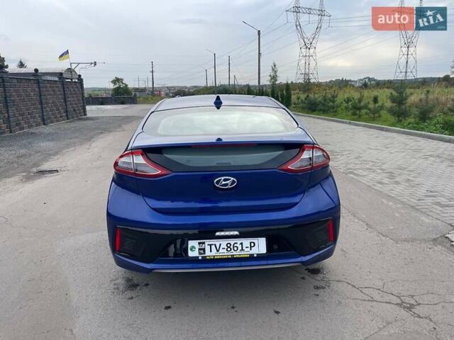 Синий Хендай Ioniq, объемом двигателя 0 л и пробегом 158 тыс. км за 12300 $, фото 13 на Automoto.ua