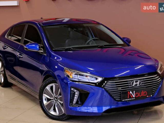 Синий Хендай Ioniq, объемом двигателя 1.58 л и пробегом 93 тыс. км за 11900 $, фото 5 на Automoto.ua