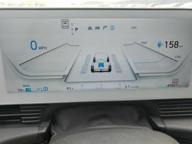 Синий Хендай Ioniq, объемом двигателя 0 л и пробегом 80 тыс. км за 19900 $, фото 10 на Automoto.ua