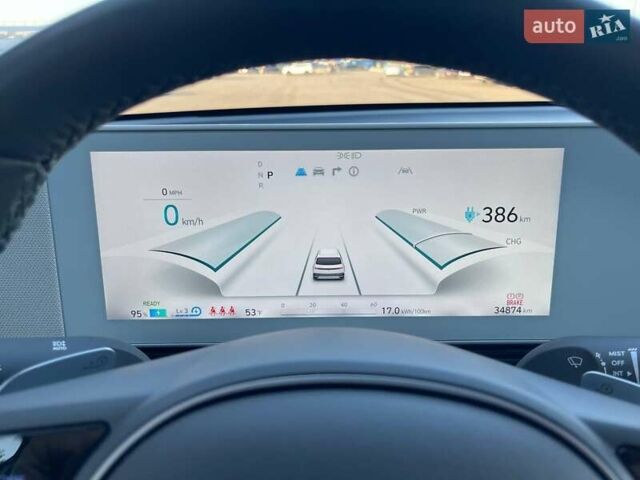 Белый Хендай Ioniq 5, объемом двигателя 0 л и пробегом 35 тыс. км за 23400 $, фото 10 на Automoto.ua