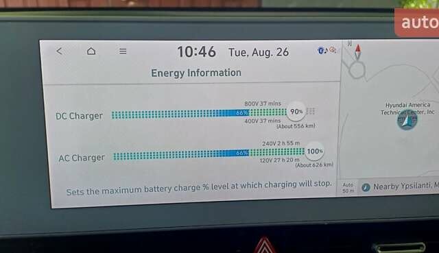 Черный Хендай Ioniq 5, объемом двигателя 0 л и пробегом 55 тыс. км за 26900 $, фото 11 на Automoto.ua