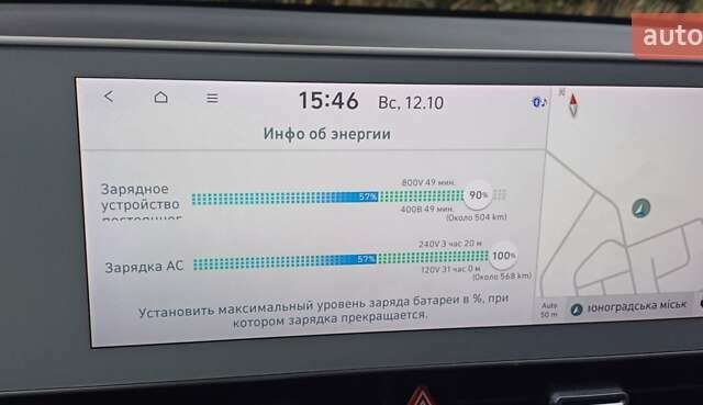 Черный Хендай Ioniq 5, объемом двигателя 0 л и пробегом 55 тыс. км за 26900 $, фото 24 на Automoto.ua